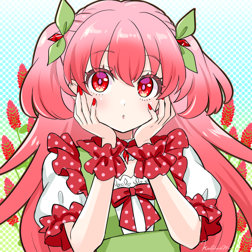 ストロベリーキャンドル